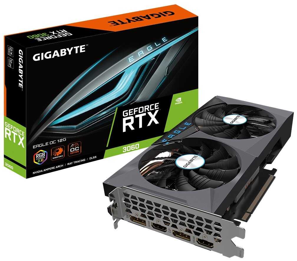 Видеокарта GIGABYTE GeForce RTX 3060 EAGLE OC 12G (GV-N3060EAGLE OC-12GD) (rev. 2.0) фотография 7