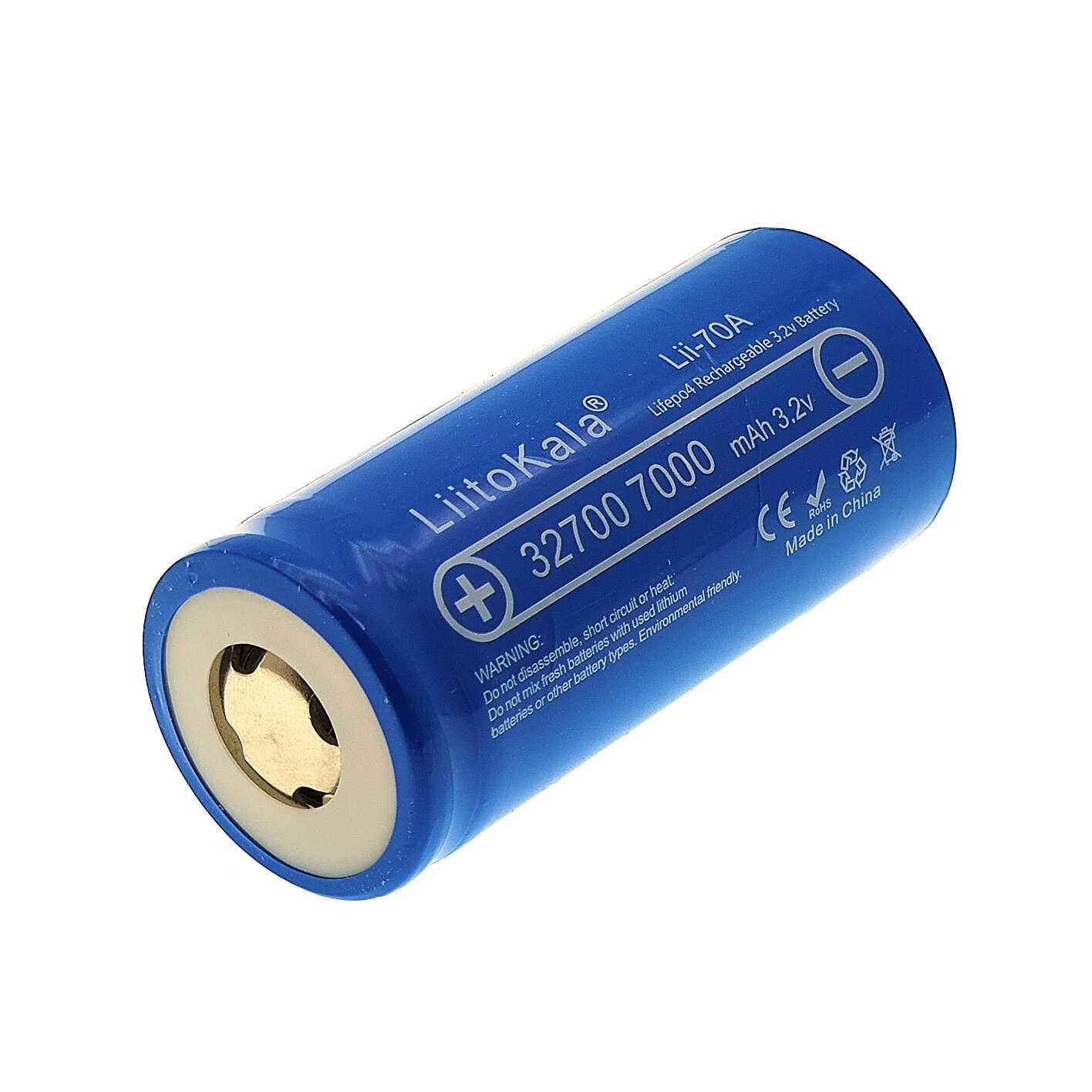 Аккумулятор LiitoKala 32700 LiFePO4 3.2В 7000mAh (Lii-70A) фотография 7