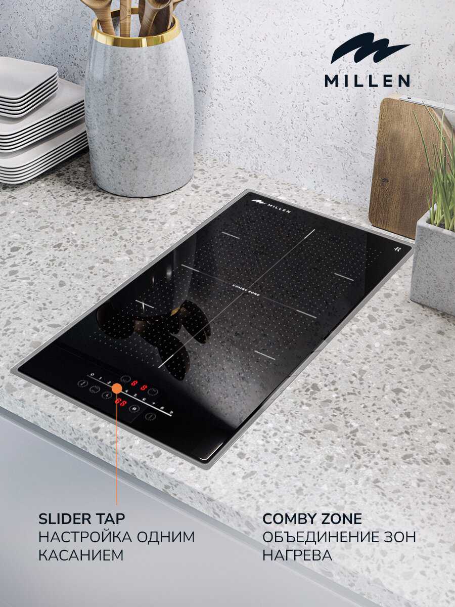 Варочная панель MILLEN MIH 302 BL фотография 1