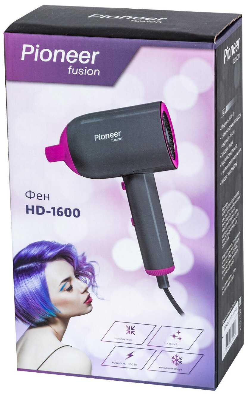 Фен для волос Pioneer Фен для волос Pioneer (1600 Вт) фотография 7