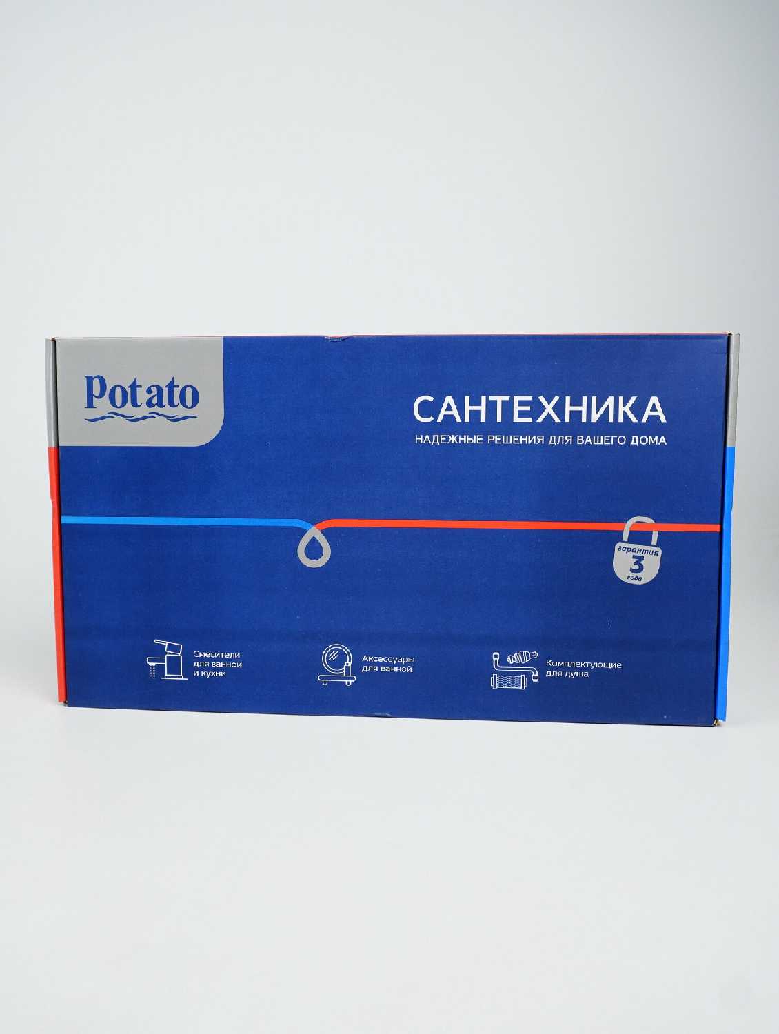 Смеситель Potato P4077-2 с краном для фильтрованной воды фотография 20