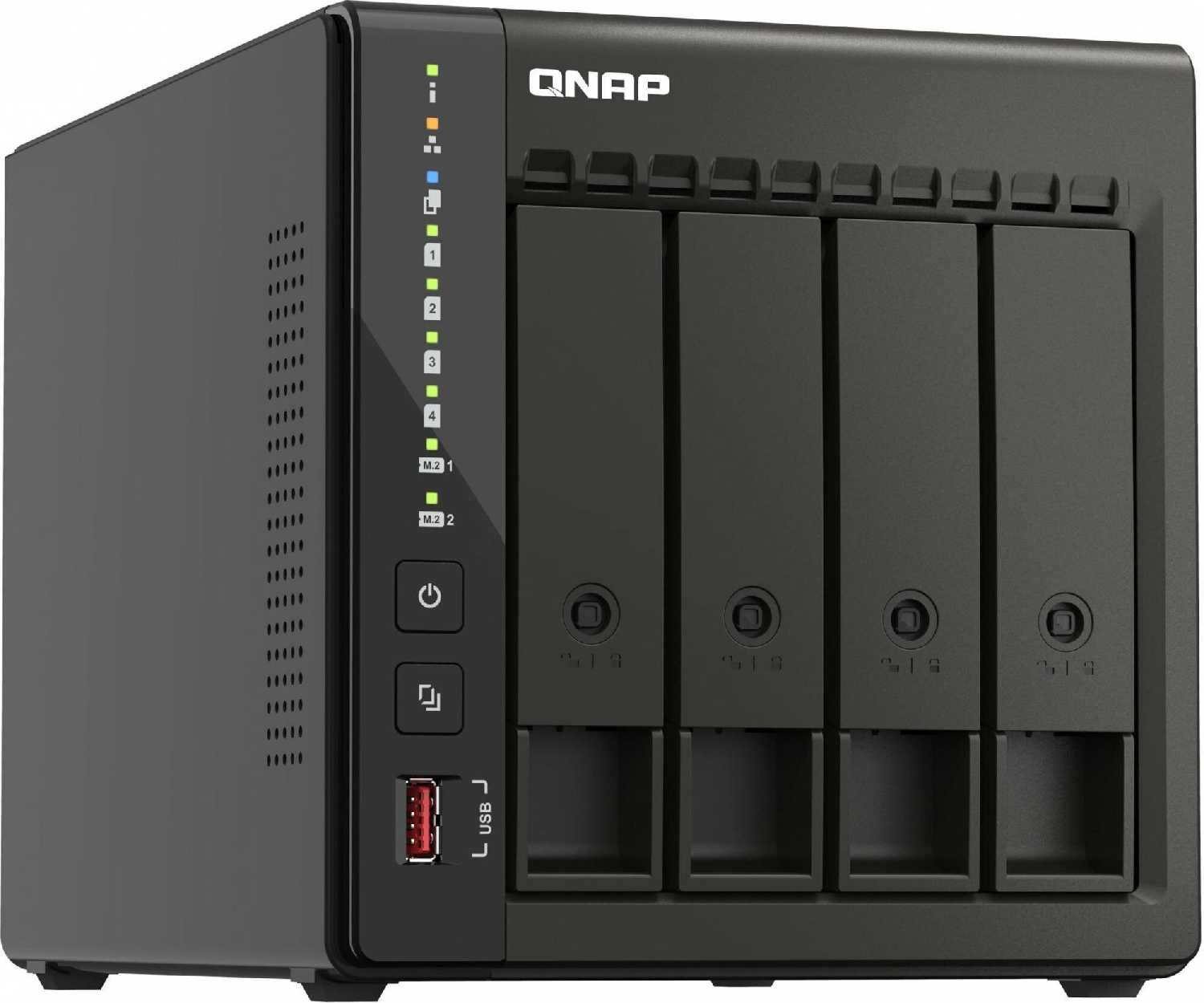 Сетевой RAID-накопитель Qnap TS-453E-8G фотография 1