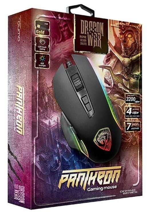 Мышь Qumo Dragon War Pantheon фотография 5