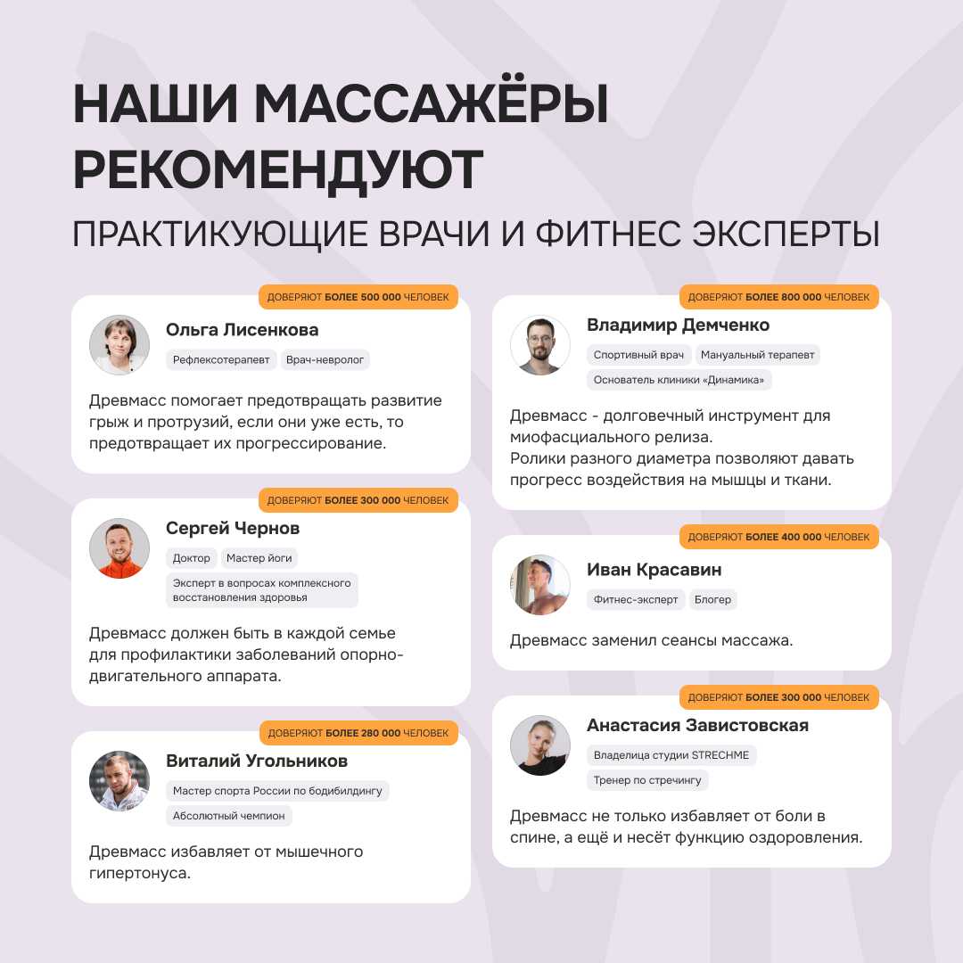 Роликовый массажер Drevmass Роликовый массажер Drevmass (7 роликов) фотография 10