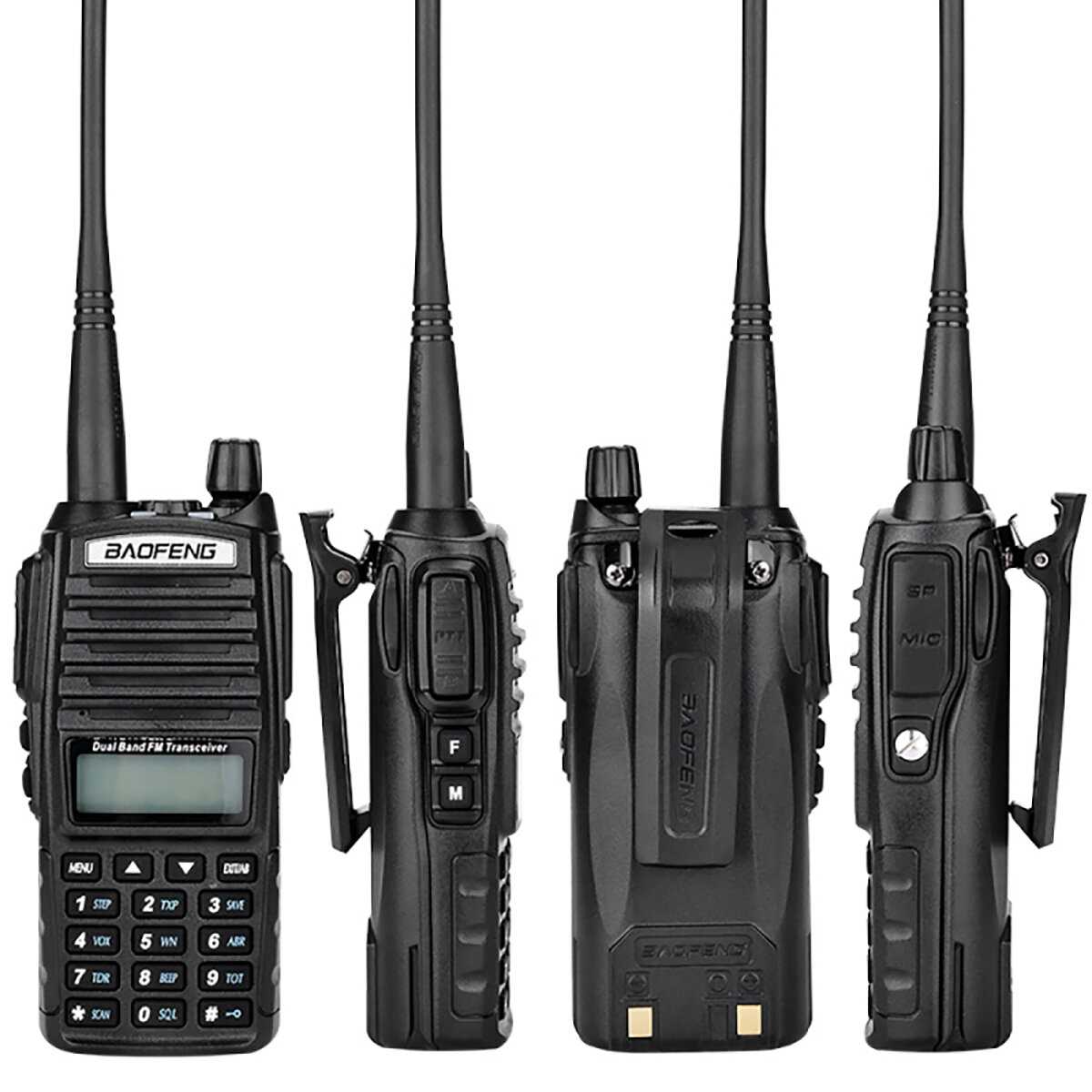 Портативная радиостанция UV-82 (5Вт) фотография 4