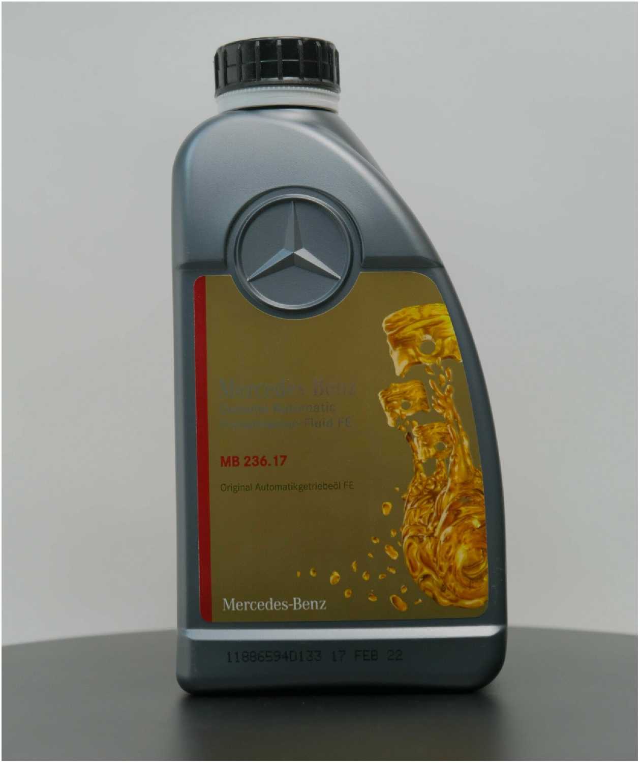 Масло трансмиссионное MERCEDES-BENZ A000989330711FDNR 236.17 atf фотография 1