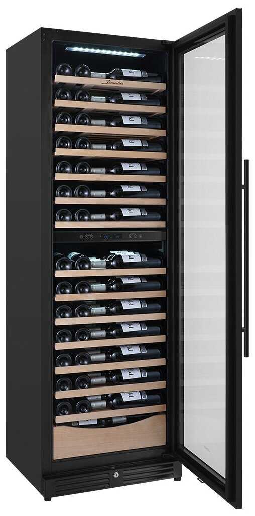 Винный шкаф Libhof Sommelier SMD-110 slim black фотография 5