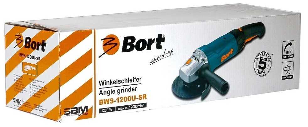 УШМ Bort BWS-1200U-SR фотография 5