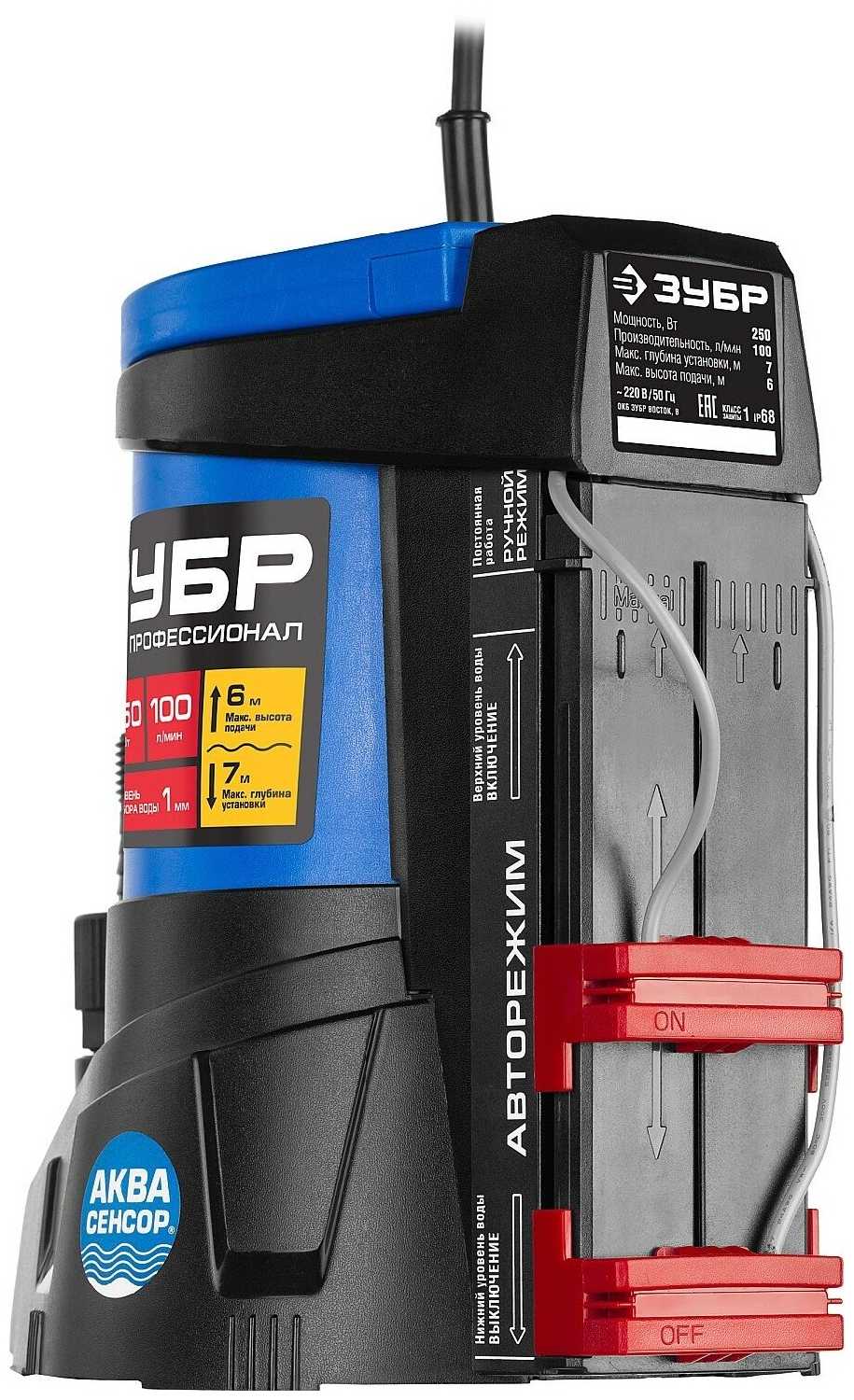 ЗУБР НПЧ-Т7-250 фотография 2