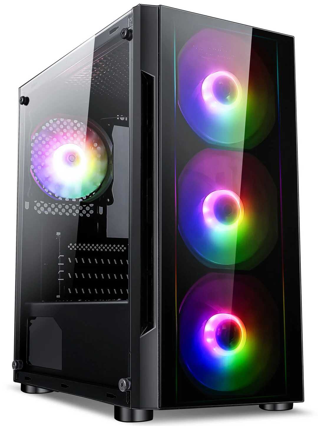 Корпус Boost V15 ARGB/GMicroV Midi-Tower , черный