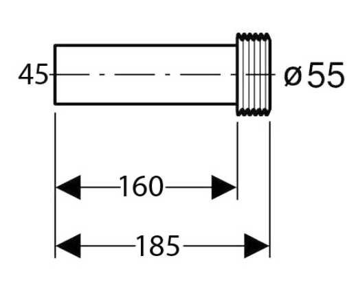 Удлинитель GEBERIT Удлинитель колена смыва (152.434.16.1) фотография 15