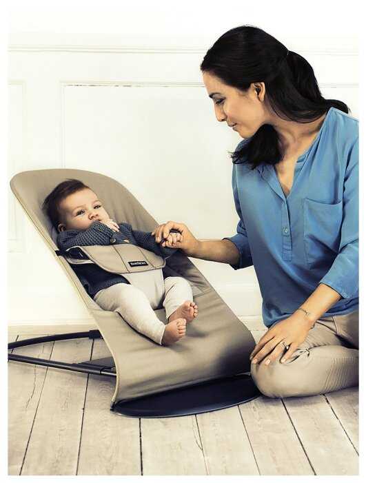 Шезлонг BabyBjorn Balance Soft (хлопок) фотография 3