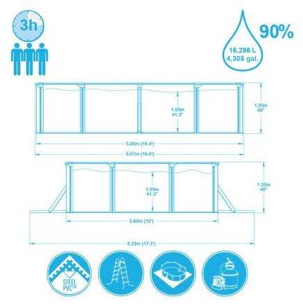 Бассейн Bestway Hydrium (56586) фотография 16