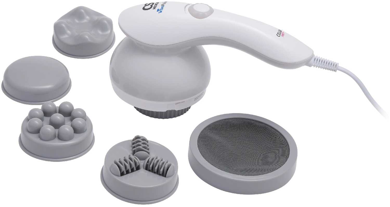 Вибрационный массажер CS Medica VibraPulsar CS-r9 CELLU PRO+ фотография 10