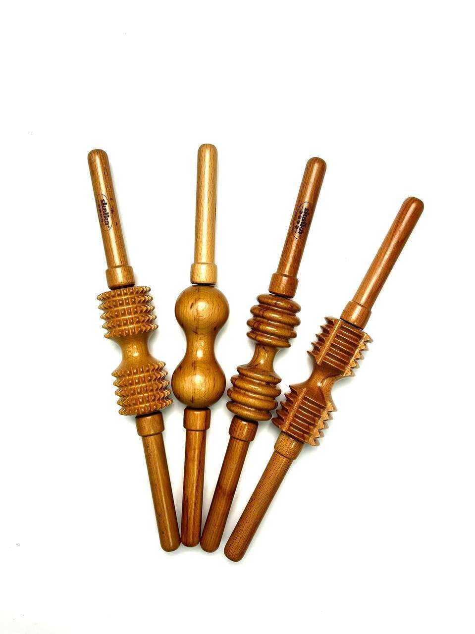 Skalka Набор деревянных инструментов для массажа спины (№40) фотография 1