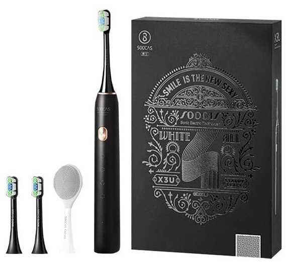 Электрощетка Зубная Xiaomi Soocas X3U с насадкой для чистки лица