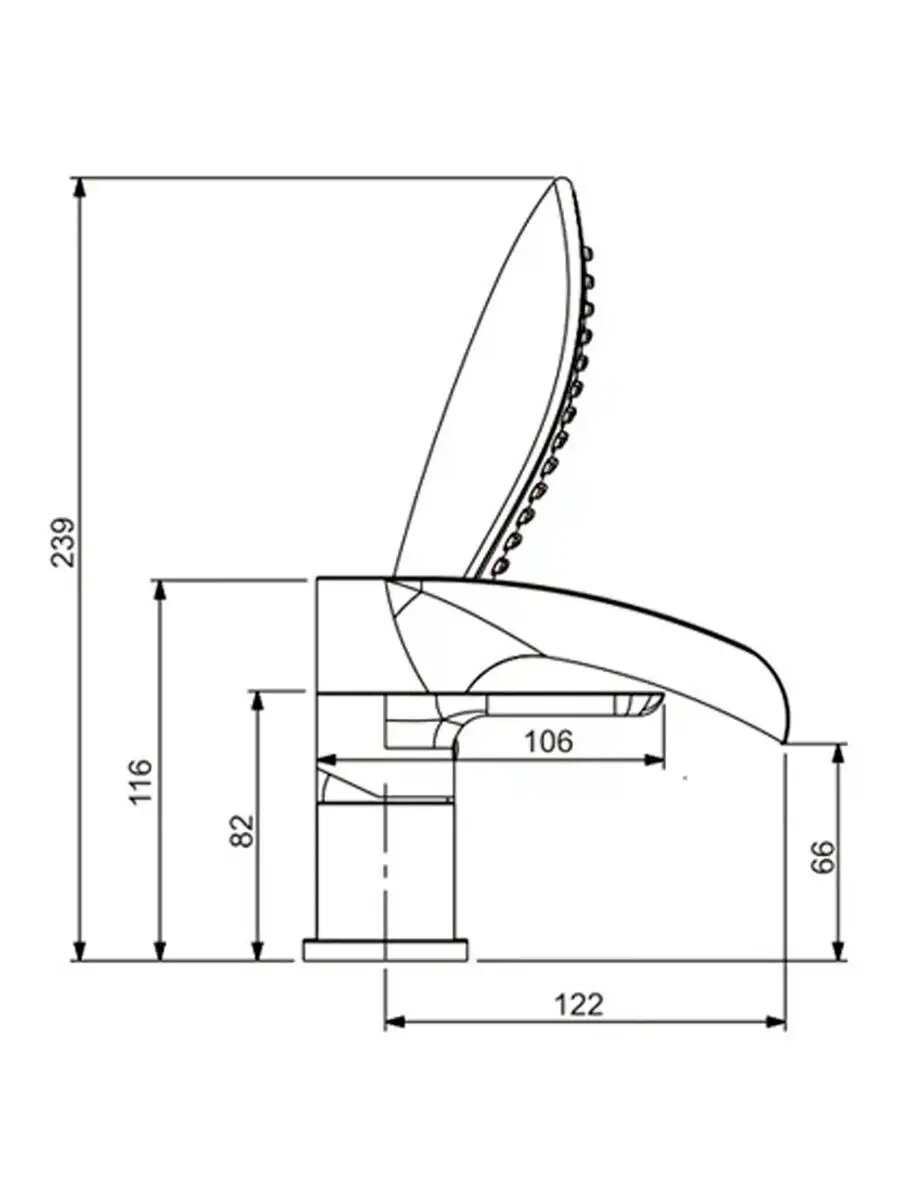 Смеситель Gappo G1148 фотография 14