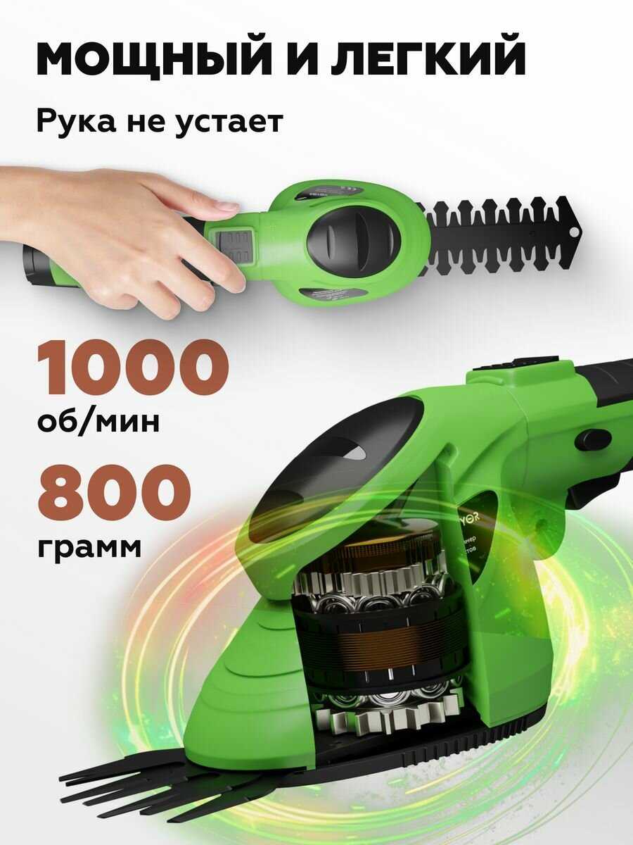 Триммер садовый аккумуляторный фотография 7