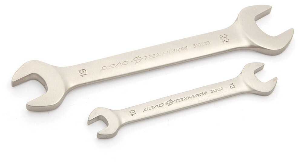 Ключ рожковый Дело Техники 510176, 16 мм х 17 мм фотография 7