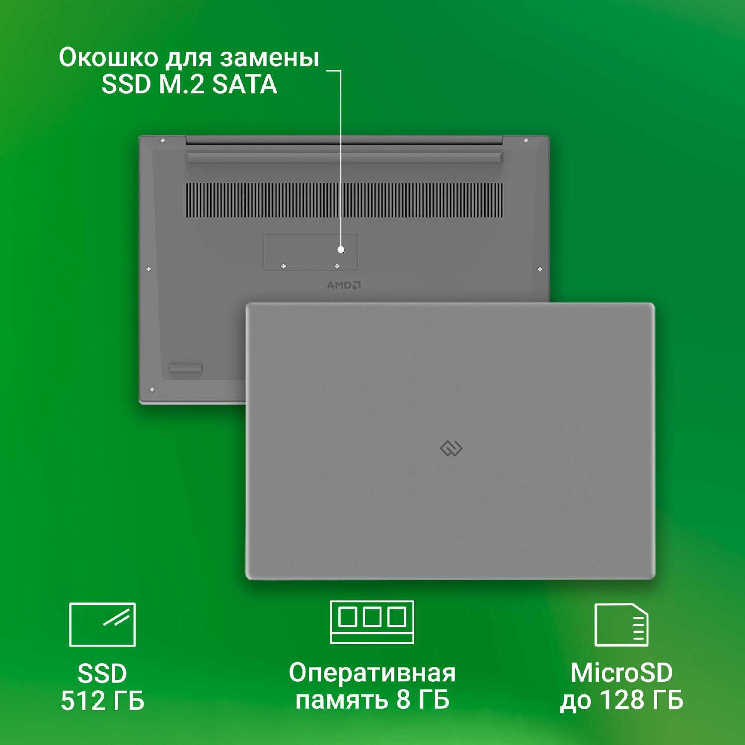 Ноутбук Digma EVE 15 C423 (NR5158DXW01) фотография 5