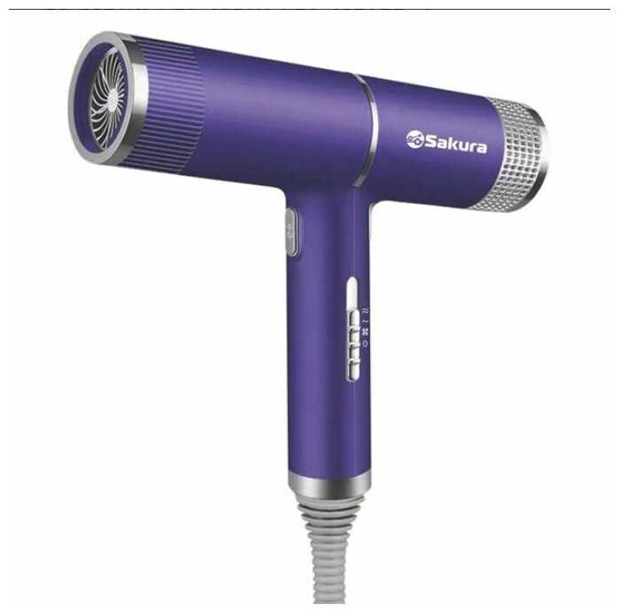 Фены SAKURA Фен Sakura SA-4051V, 1600 Вт, 3 скорости, 3 темп. режима, концентратор фотография 12