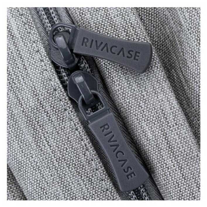 RIVACASE 7562grey/darkblue. Рюкзак для ноутбука с защитой от краж 15,6 ' фотография 1