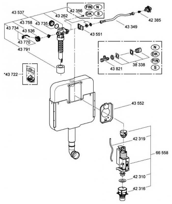 Рамная инсталляция Grohe Rapid SL (38713001) фотография 3