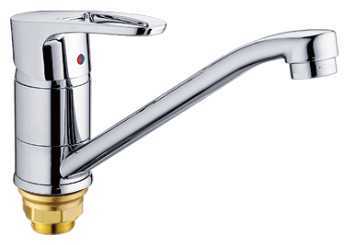 Смеситель для кухни (мойки) Ростовская Мануфактура Сантехники SL52-004FB-15, рычажный