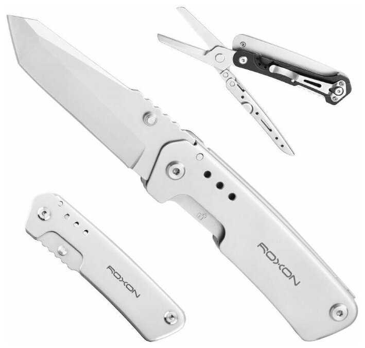 Нож многофункциональный Roxon KS KNIFE-SCISSORS рукоять G10 S501U