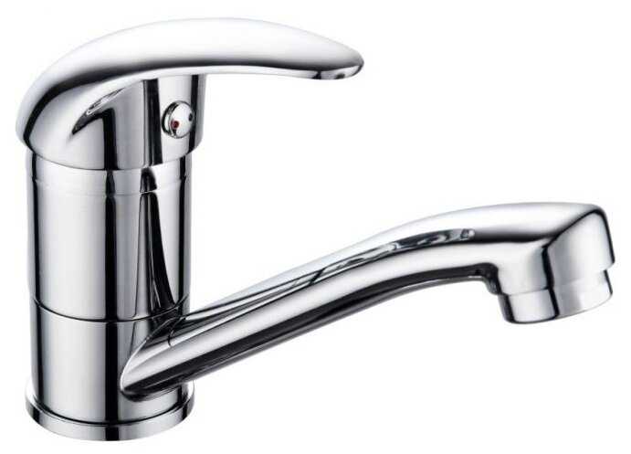 Смеситель для раковины (умывальника) GROSS AQUA Basic 3210257С-G0109, рычажный