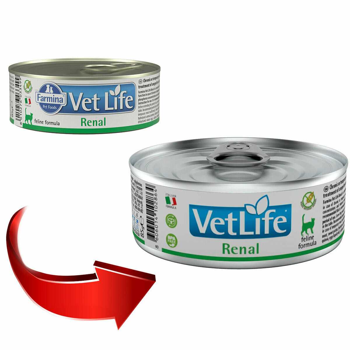 Корм для кошек Farmina Vet Life Renal (суфле) фотография 9
