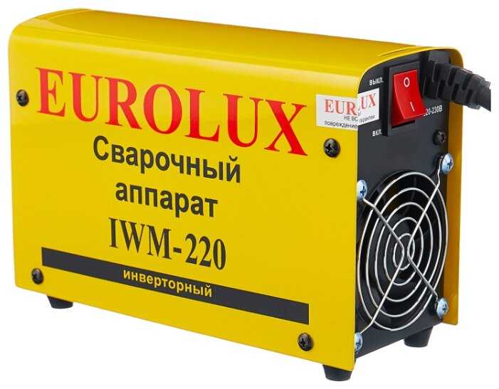 Сварочный аппарат Eurolux IWM-220 (MMA) фотография 1