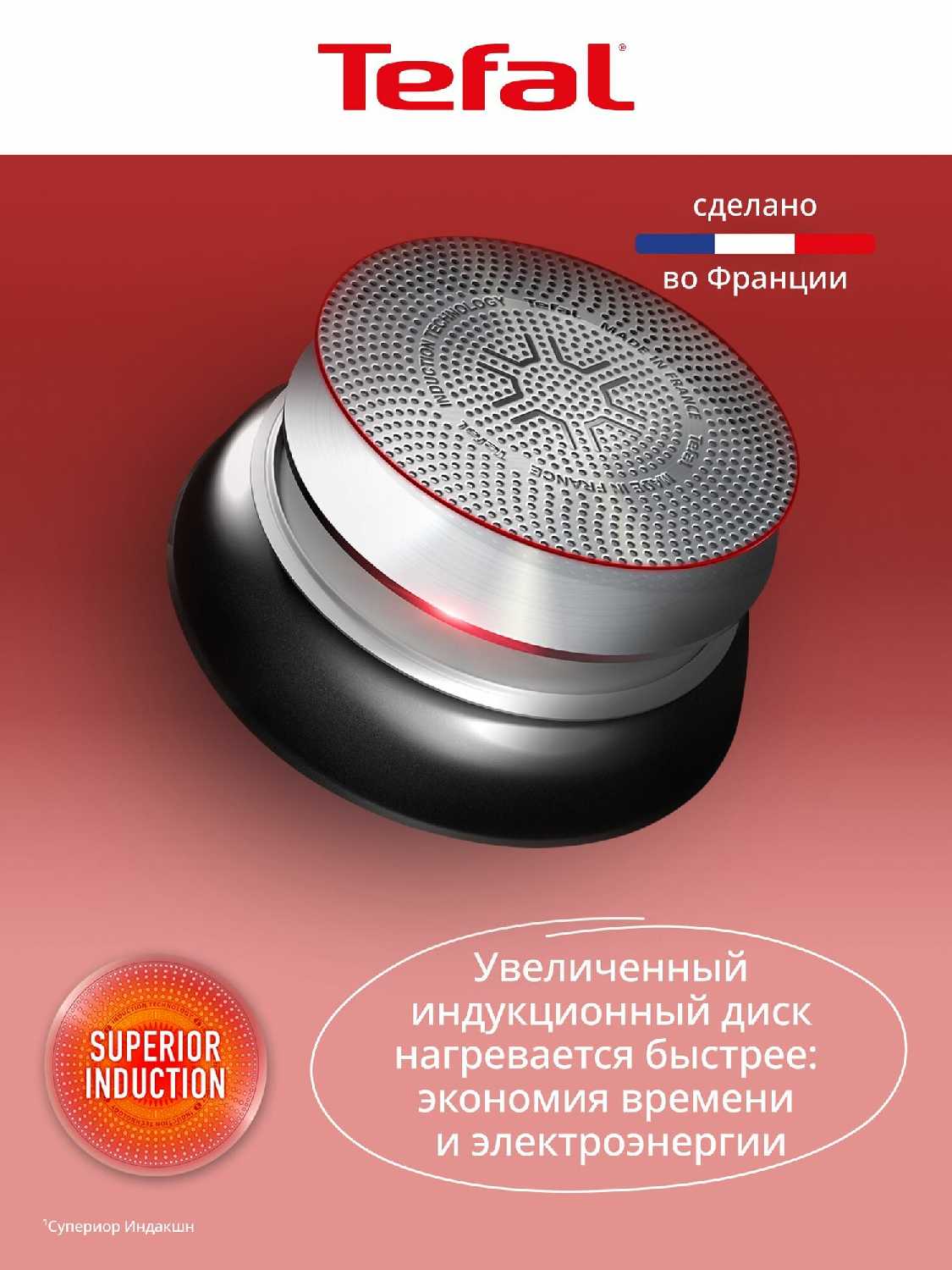 Набор посуды со съемной ручкой Tefal Ingenio Unlimited [3 предмета 24/28 см] [L7638942] фотография 3