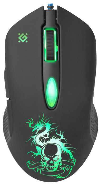 Игровая мышка для компьютера Defender Sky Dragon оптика 6 кнопок 3200 dpi фотография 2