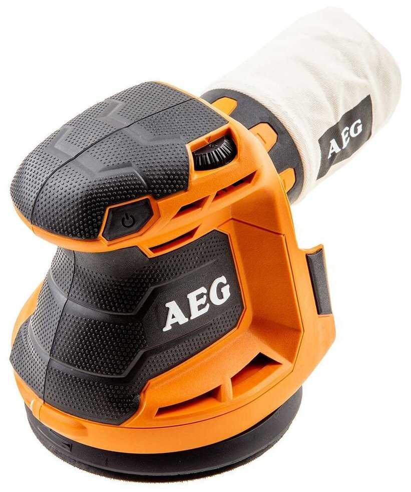 Эксцентриковая шлифмашина AEG BEX 18-125-0 фотография 1