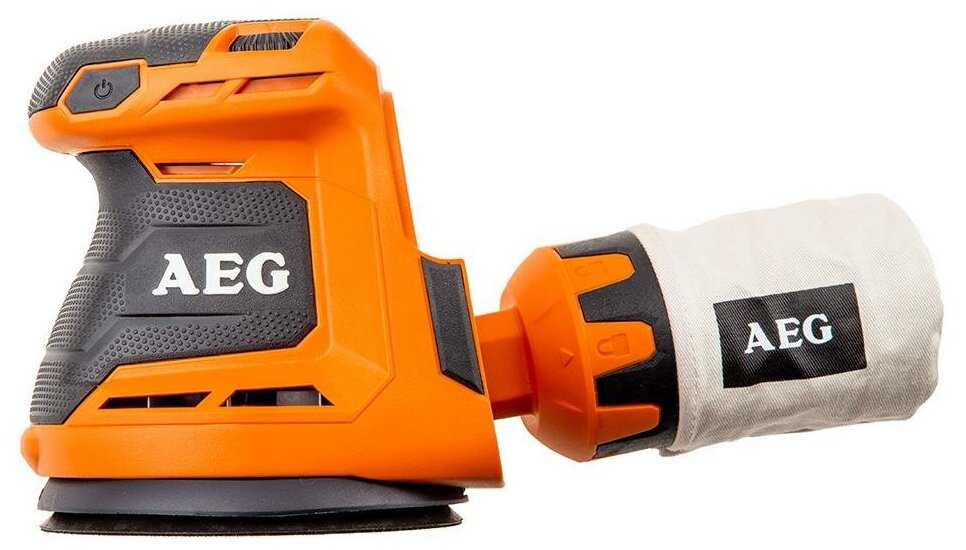 Эксцентриковая шлифмашина AEG BEX 18-125-0 фотография 2