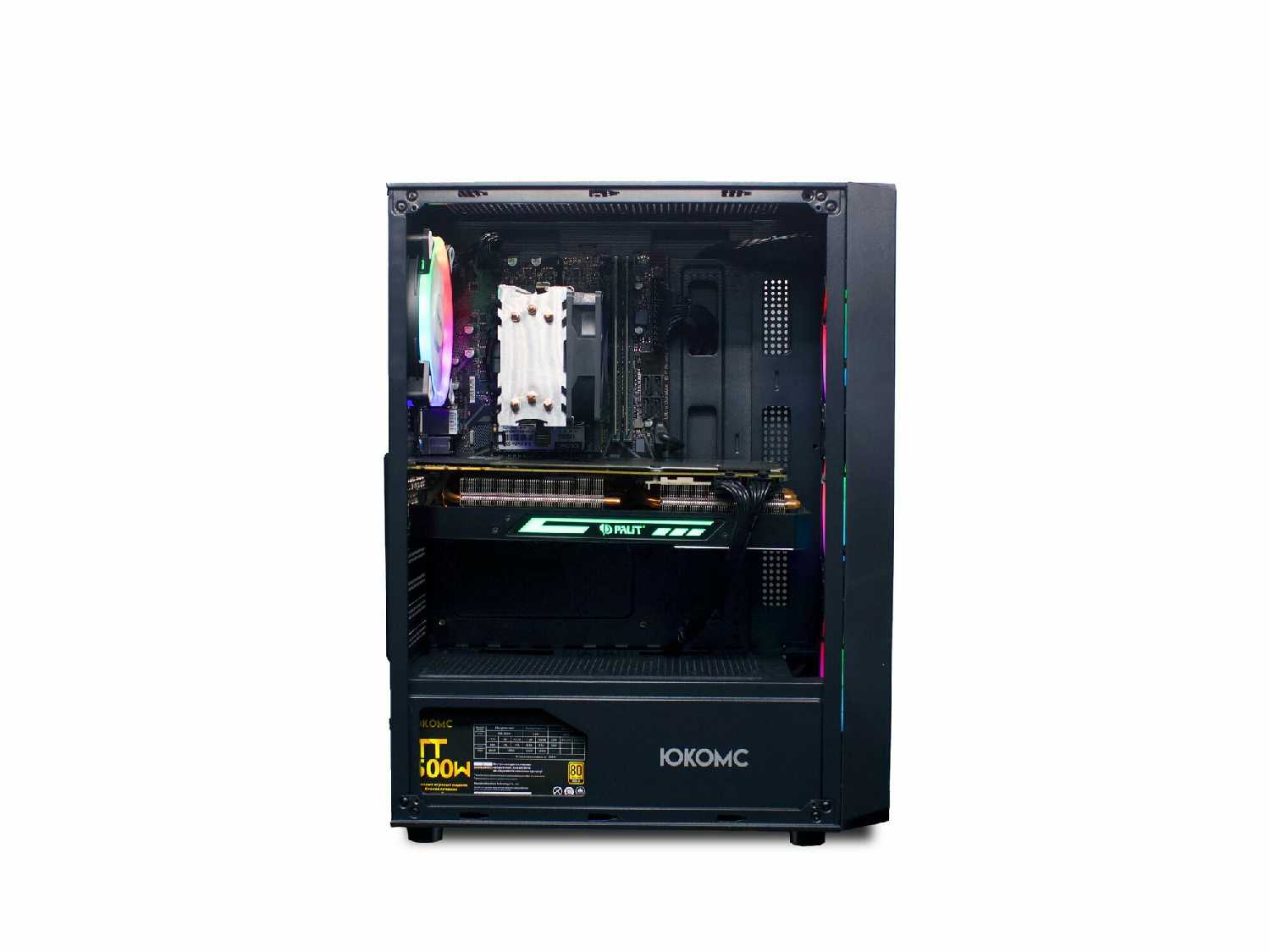 Игровой PC юкомс i5 12400F, GTX 1660 6GB, HDD 1TB, SSD 1TB, 16GB DDR5, БП 450W фотография 18