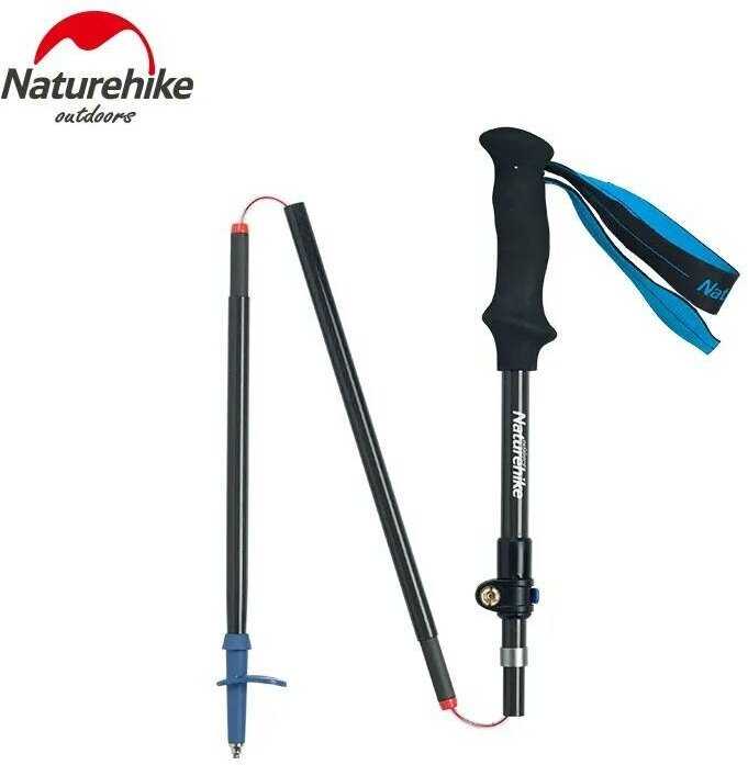 Палка треккинговая Naturehike ST07 all carbon 5-node folding 98-115 см фотография 2