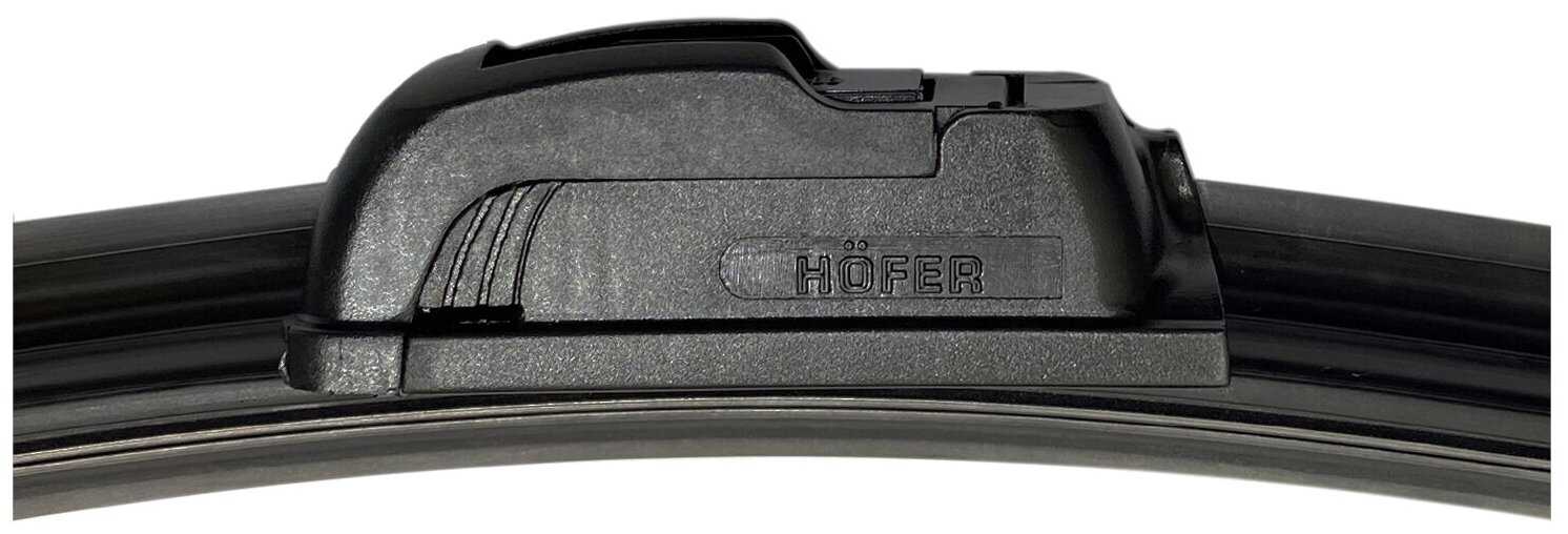 Щетки стеклоочистителя (дворники) Hofer бескаркасные для Nissan Almera Classic 2006-2012 (600мм-450мм) комплект - 2шт. фотография 2