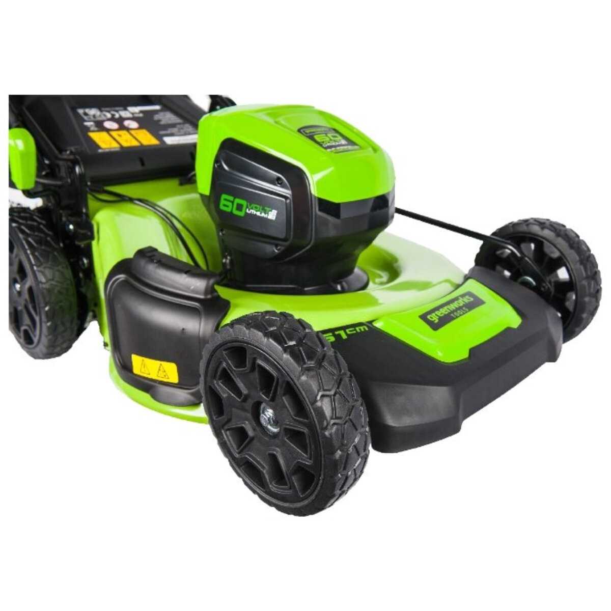 Электрическая газонокосилка Greenworks DigiPro (2514307) фотография 18