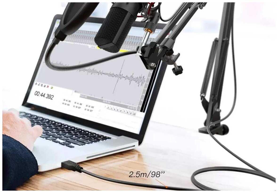 Микрофон Fifine T732 фотография 6