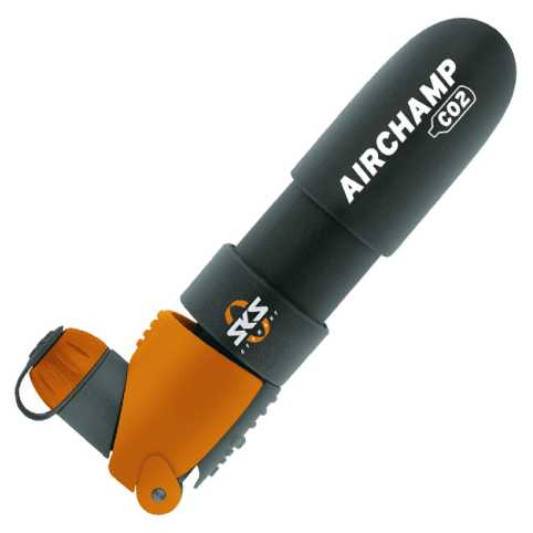 Ручной велонасос SKS Airchamp, пластик фотография 1