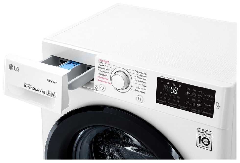Стиральная машина LG F-2M5HS6W фотография 5
