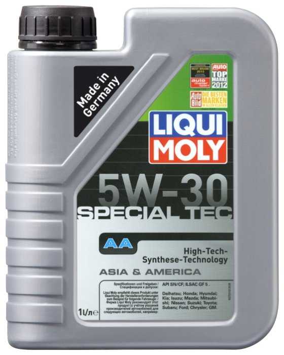 HC-синтетическое моторное масло LIQUI MOLY Special Tec AA 5W-30 фотография 1
