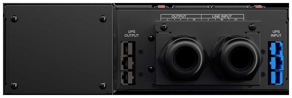 Сервисная байпас панель CyberPower Сервисная байпас панель (MBP60AHVIEC82U) фотография 1