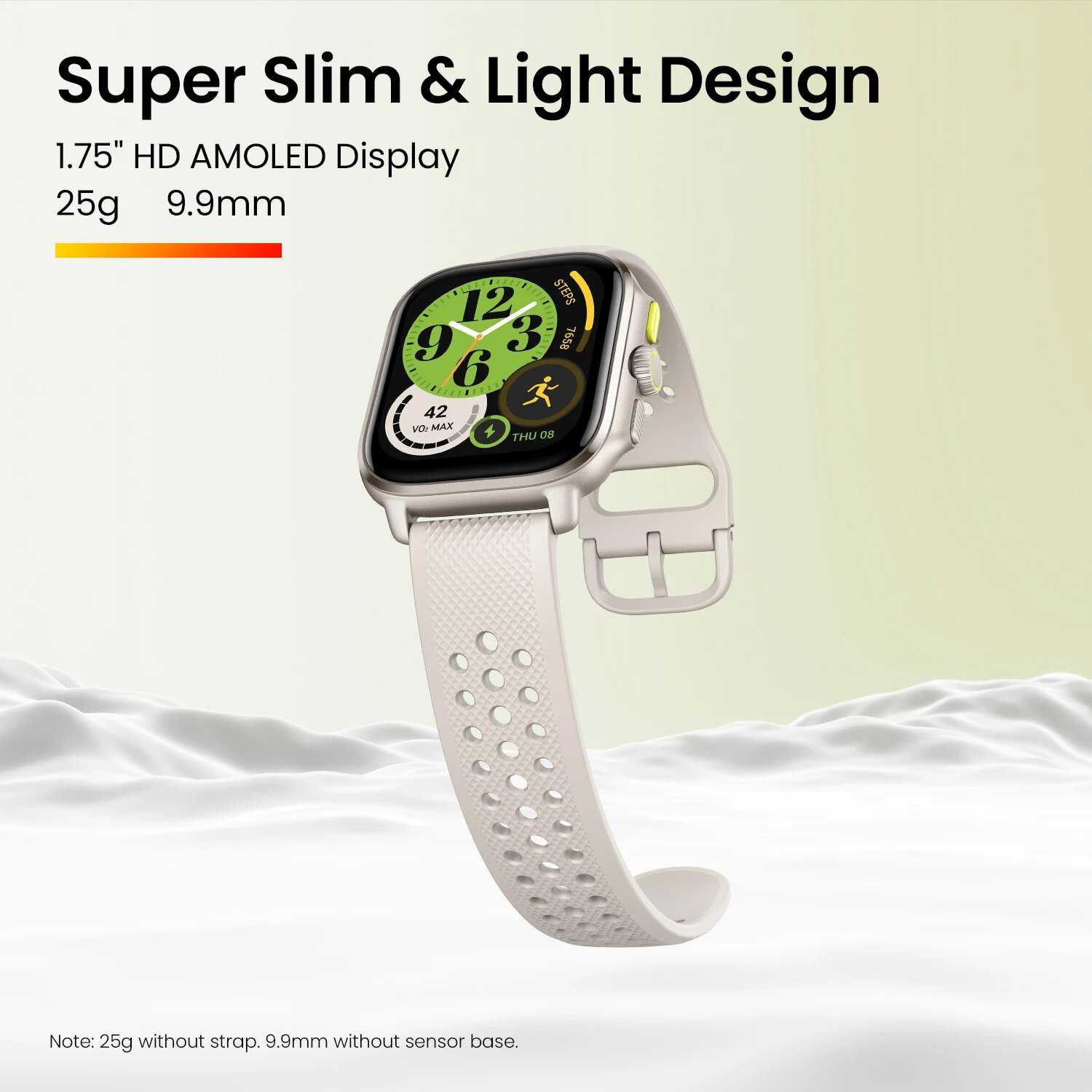 Новые смарт-часы Amazfit Cheetah Square, ультратонкие двухдиапазонные GPS 150 + спортивные смарт-часы с мониторингом режима фотография 7