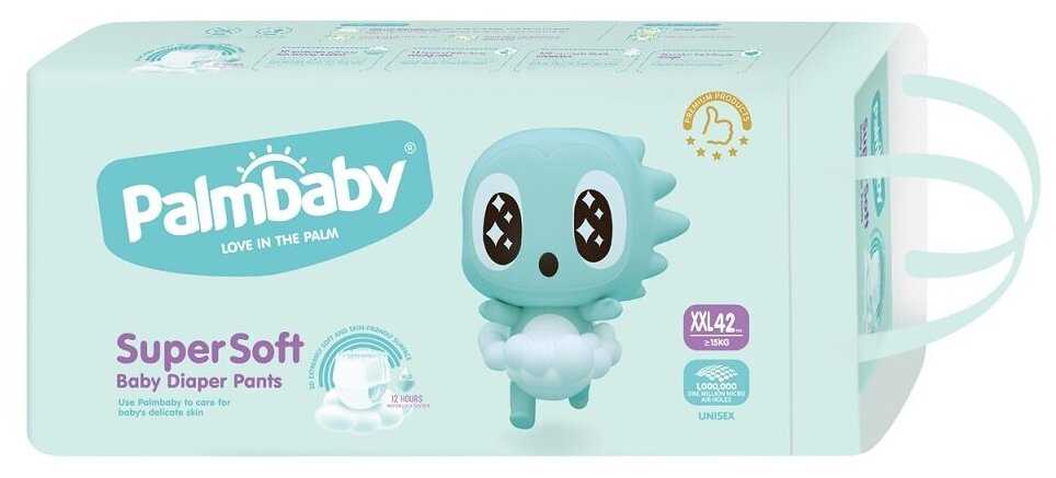 Palmbaby трусики Super Soft Premium XXL (15+ кг)
