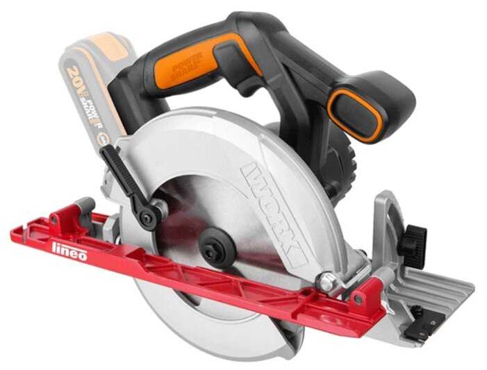 Дисковая пила Worx WX530.9 0 коробка фотография 1