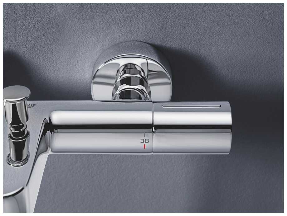 Термостат для душа Grohe Grohtherm 800 Cosmopolitan 34766000, рычажный фотография 2
