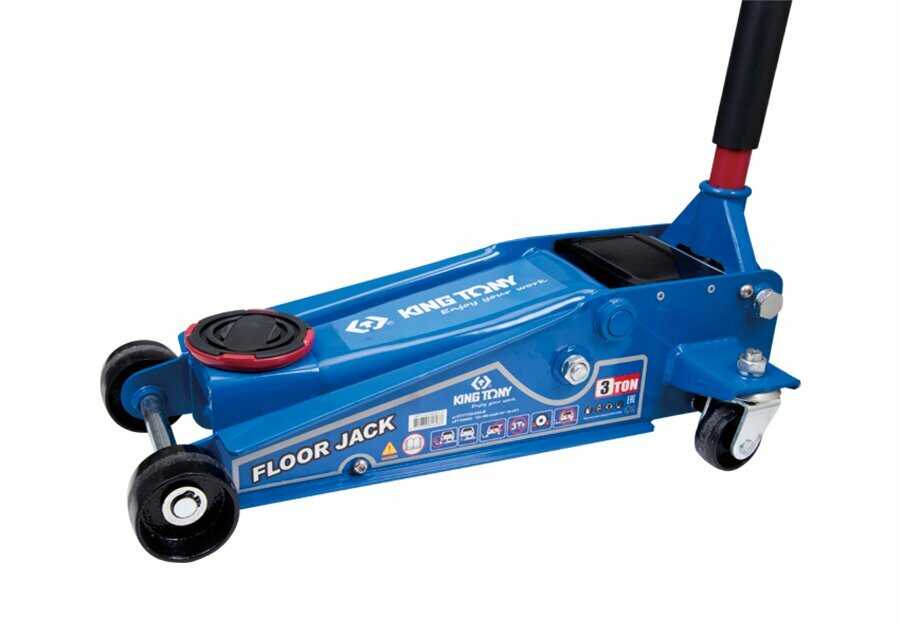 Домкрат подкатной гидравлический KING TONY 9TYT132-03A-B фотография 10